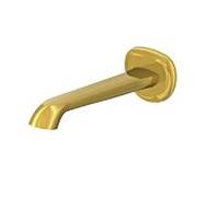 Steinberg Bec déverseur Série 350 3502310BG pour vasque saillie 220 mm Or brossé