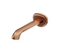 Steinberg Série 350 Becs déverseur, pour lavabos ou baignoires, portée 220mm, 3502310BC, Couleur: cuivre brossé