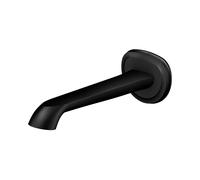 Steinberg Série 350 Becs déverseur, pour lavabos ou baignoires, portée 220mm, 3502310S, Couleur: noir