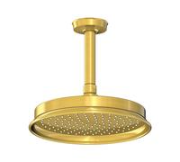 Steinberg Série 350 Set de douche de tête, rond. Bras de douche, montage au plafond, 0, 3501580BG, Couleur: Or brossÃ©