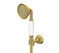 Steinberg Série 350 set de bain-douche 3501626BG douchette à main, support mural, flexible 1500 mm, or brossé