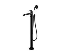 Steinberg Série 350 robinetterie de baignoire, en îlot, portée 230mm, 3501162S, Couleur: noir