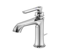 Steinberg Série 350 robinetterie de lavabo, avec vidage, portée 130mm, 3501000, Couleur: chrome