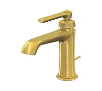 Steinberg Série 350 robinetterie de lavabo, avec vidage, portée 130mm, 3501000BG, Couleur: Or brossÃ©