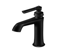 Steinberg Série 350 robinetterie de lavabo, sans garniture de vidage, portée 130mm, 3501010S, Couleur: noir