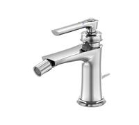 Steinberg Série 350 robinetteries de bidet, avec vidage, portée 130mm, 3501300, Couleur: chrome