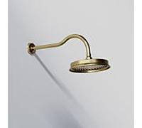 Steinberg Série 350 set de douche de tête 3501680BG montage mural, Easy Clean, or brossé