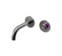 Steinberg Série 390 robinetterie de lavabo, iflow, entièrement électronique, encastré, portée 169mm, 3901810BGM, Couleur: Brushed Gun Metal
