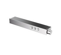 Steinberg Série 390 Thermostat encastré, raccord de douche en bas, pour 3 consommateurs, Pushtronic, 3903330, Couleur: chrome