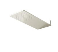 Steinberg Série 390 Wall Rain Douche de tête, avec raccordement direct au mur, avec Easy-Clean, 600x250mm, 3905661BN, Couleur: Nickel brossé