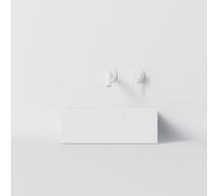 Steinberg Série 440 lavabo à poser, anguleux, sans trop-plein, 430x380x155mm, SOLIDSurface, 4407300W