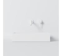 Steinberg Série 440 lavabo à poser, anguleux, sans trop-plein, 500x350x110mm, SOLIDSurface, 4407310W