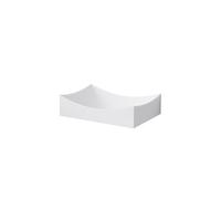 Steinberg Série 440 lavabo à poser, anguleux, sans trop-plein, 500x350x130mm, SOLIDSurface, 4407600W