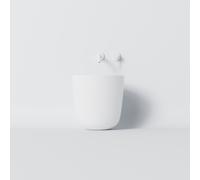 Steinberg Série 440 lavabo à poser, rond, sans trop-plein, 390x390x400mm, SOLIDSurface, 4406320W