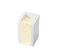 Steinberg Série 540 Lavabo au sol, carré, sans trop-plein, 420x500x900mm, champagne, blanc mat, 5407100