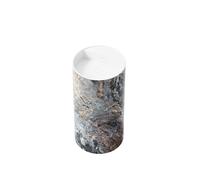 Steinberg Série 540 Lavabo au sol, rond, avec trop-plein, 455x455x900mm, 540602050, Couleur: Perle foncée