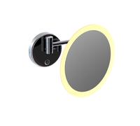 Steinberg Série 650 Miroir de soins de beauté, éclairage LED, capteur tactile, intensité lumineuse variable, grossissement 5x, 6509030