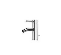 Steinberg Armaturen Robinet de bidet Série 100 1001300 Chrome garniture découlement Saillie 110 mm