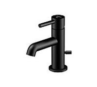 Steinberg Serie 100 mitigeur lavabo 1001055S projection 98mm, avec garniture de vidage 2000 2000 /4", noir mat