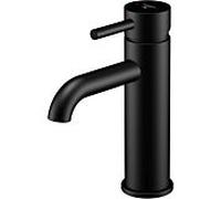 Steinberg Serie 100 mitigeur lavabo 1001750S projection 128mm, hauteur 209mm, sans garniture de vidange , noir mat