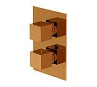 Steinberg Armaturen Kit de finition Série 160 16041333RG Rose Gold pour thermostat encastré