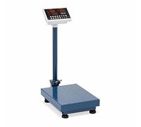 Steinberg Systems Balance, 100 kg/10 g, Plate-Forme 40 x 30 cm, Repliable | Professionnelle, Pèse-Colis, Plateforme, Pieds Réglables en Hauteur, Batterie, Câble d'Alimentation, LED
