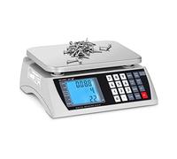 Steinberg Systems Balance Compteuse 30 kg / 1 g 22 x 17 cm 72 h d'Autonomie Appareil de Comptage Pèse-Pièces Pesée Industrielle