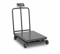 Steinberg Systems Balance Plateforme À Plate-forme Plate Forme Mobile Industrielle Sur Roues SBS-PF-1000/200 (Capacité 1000 kg, ± 200 g, Afficheur LED, Batterie intégrée)
