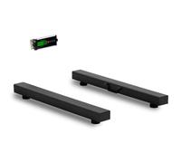 Steinberg Systems Barres de pesée - 1 500 kg / 0,5 kg - 100 x 10 cm - avec Bluetooth et écran LCD externe SBS-BS-103