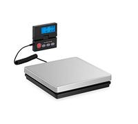 Steinberg Systems Pèse-Colis Balance Électronique Pèse-Lettre Numérique Plateforme Postale Au Sol Table Courrier SBS-PT-50/1 (10 g - 50 kg, ± 10 g, kg/g/lb/oz, LCD, Plateau 25 x 25 cm)