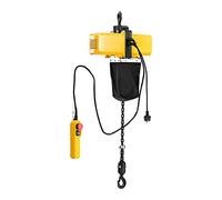 Steinberg Systems SBS-ECH-500/3 Palan à chaine palan électrique à chaine palan de levage électrique à chaine (Capacité de charge : 500 kg, Puissance du moteur : 680 W, Hauteur de levage : 3 m)