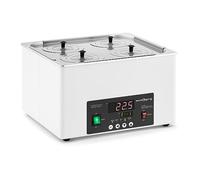 Steinberg Systems SBS-TWB-2004 Bain-marie thermostatique numérique 14,6 L 5-100 °C 325 x 300 x 150 mm Affichage LED Capteur NTC et fonction minuterie Bain-marie de laboratoire chauffant