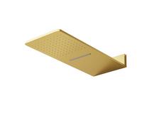 Steinberg Wall Rain Douche de tête, raccordement direct au mur, Easy-Clean, fonction de jet, 600x250mm, 3905662BG, Couleur: Or brossÃ©