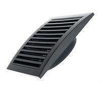 Steinberg14 Anthracite 125mm Grilles D'aération - Grille de Ventilation en Plastique