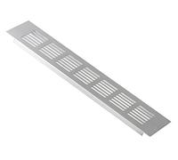 Steinberg14 Argent 300x60mm Grille D'aération - Rectangulaire Grille de ventilation en Aluminium