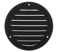 Steinberg14 Grille d'Aération Ronde 100mm - Anthracite avec Maille de Protection - Grilles de Ventilation - Registre d'évacuation d'air