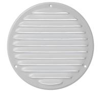 Steinberg14 Grille d'Aération Ronde 160mm - Blanche avec Maille de Protection - Grilles de Ventilation - Registre d'évacuation d'air