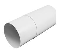 Steinberg14 Tube de ventilation télescopique de 150 mm de diamètre - 300 à 500 mm - Pour système de ventilation, canal rond pour conduit d'évacuation d'air ou canal d'alimentation