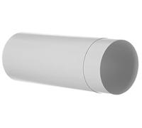 Steinberg14 Tuyau de ventilation télescopique blanc Ø 125 mm 300-500 mm pour système de ventilation, canal rond pour conduit d'évacuation d'air ou conduit d'air