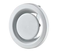 Steinberg14 Valve à Disque Réglable - 100mm Diffuseur/Grille D'aération - Vanne à Disque en Acier Inoxydable