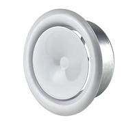 Steinberg14 Valve à Disque Réglable 125mm - Diffuseur/Grille D'aération - Vanne à Disque en Métal