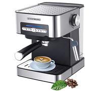 Steinborg Machine à expresso | Machine à café avec porte-filtre | 15 bar | avec porte-filtre | avec mousseur à lait | Machine à cappuccino | Réservoir d'eau de 1,6 l