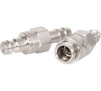 Steinconnector Coupleur rapide LAITON, NICKELÉ, 8 MM