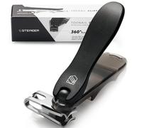Steinder Coupe-ongles, coupe-ongles EASY Outil d'auto-pédicure pour ongles incarnés, poignée EZ et conception sans effort de la lame rotative à 360 degrés et du capteur d'ongles