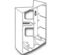 STEiNEL 601966 Montageaccessoires EWH 05 Support Mural d Angle pour Le Montage sur Les Angles extérieurs/Corner Bracket SensIQ Blanc/White