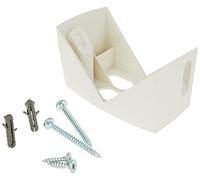 Steinel 631765 Support Mural pour Coin de Type EWH 07 Plastique Blanc 5,3 x 9 x 5 cm