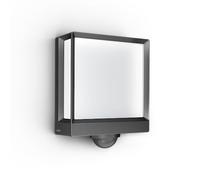 Steinel Applique LED extérieure L 40 SC avec détecteur de mouvement 180°, lampe murale intelligente, Bluetooth Mesh, réglage via Connect App, anthracite