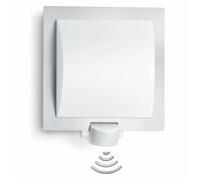Steinel Applique extérieure L20 S 566814 avec détecteur de mouvement E27 60 W argent
