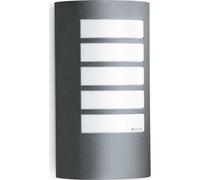 Steinel AuÃ?enleuchte L 12 Anthrazit, AuÃ?enwandleuchte Max. 60 W, Fassung E27, Moderne Wandleuchte 069155