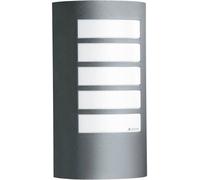 Steinel Luminaire extérieur L 12 anthracite, applique murale d'extérieur 60 W max., douille E27, applique murale moderne 069155